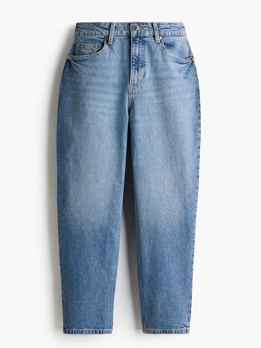 Classic High-Waist Light Blue Women’s Jeans
